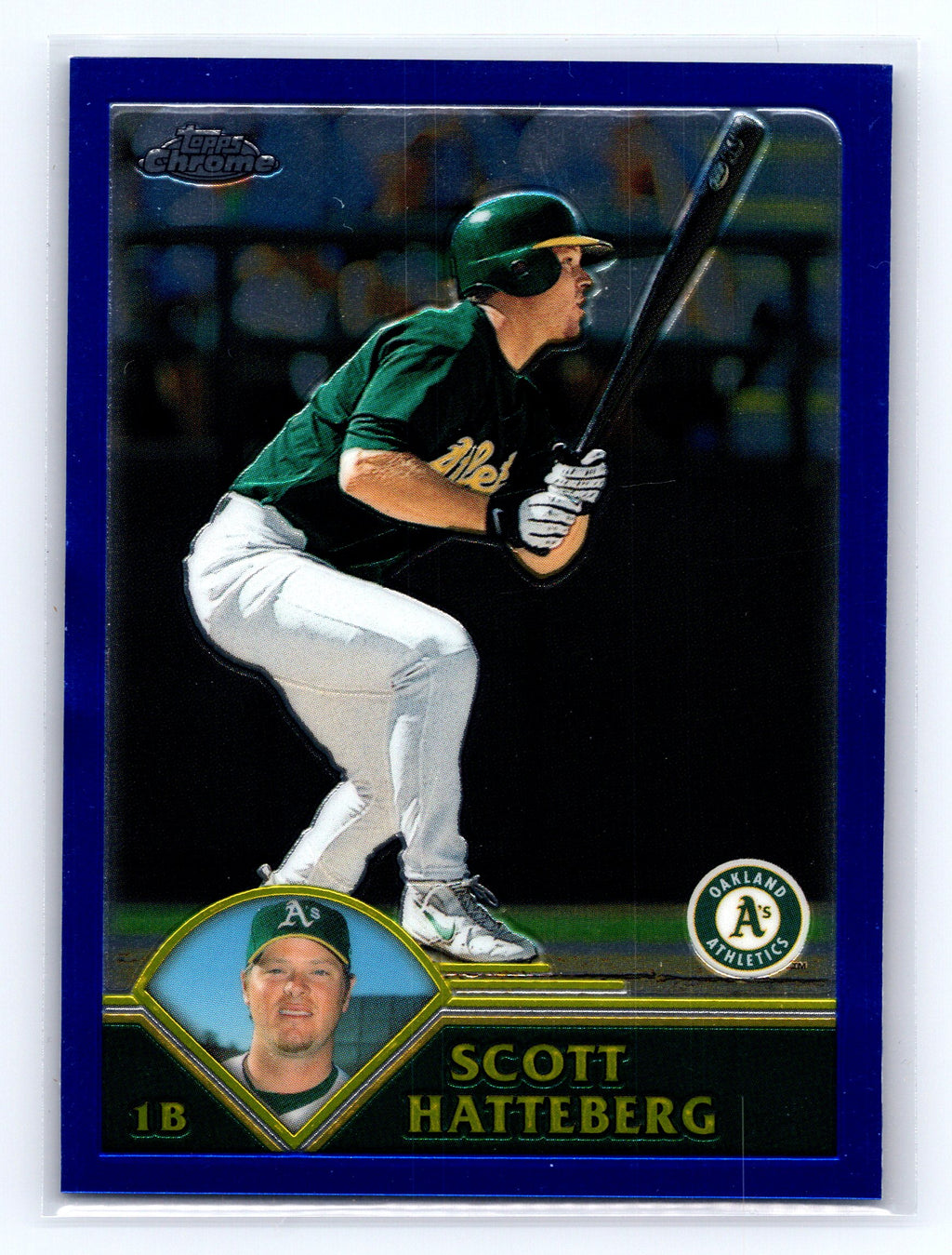 2003 Topps Chrome #110 Scott Hatteberg