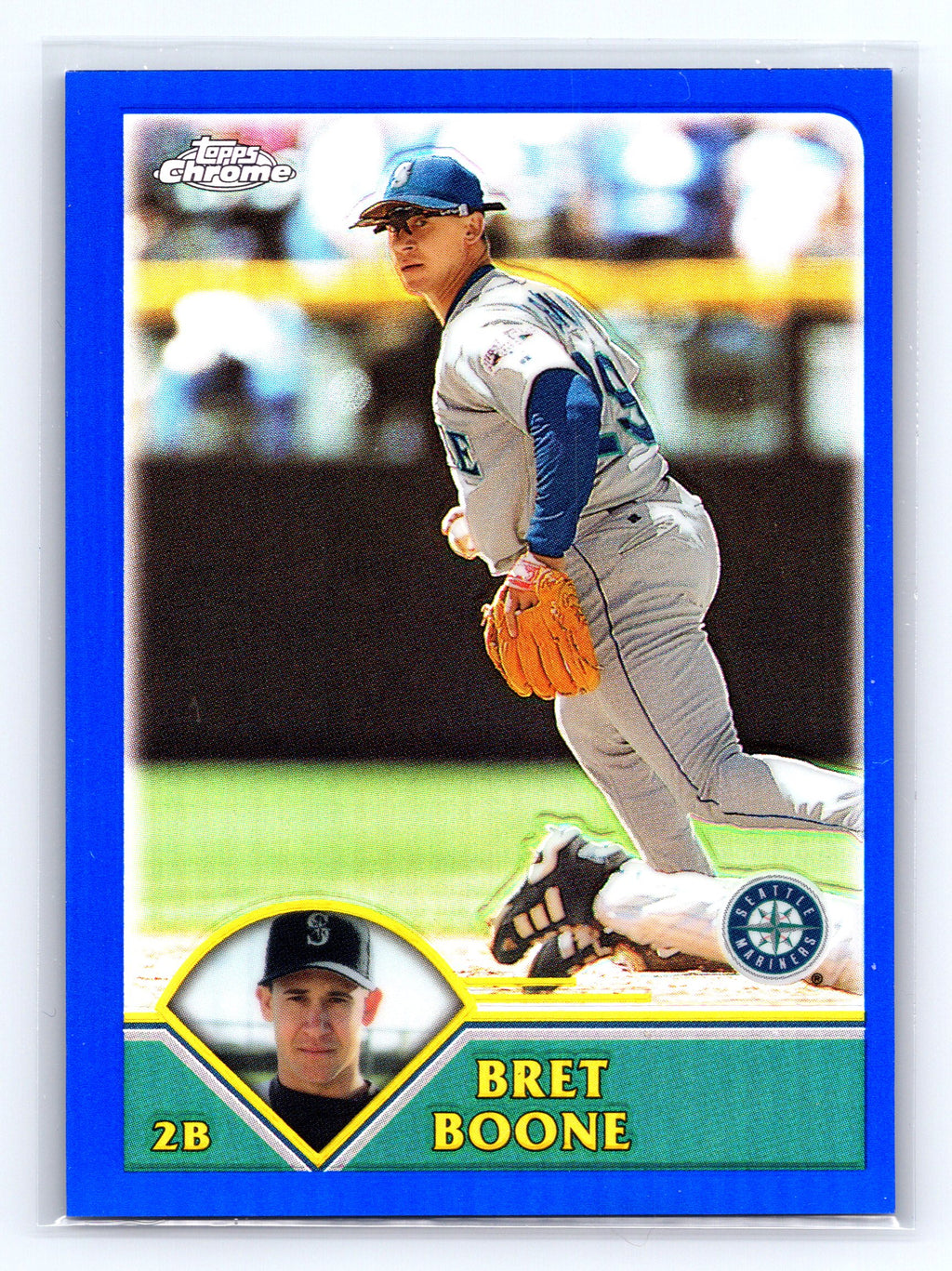 2003 Topps Chrome #56 Bret Boone Refractors #/699