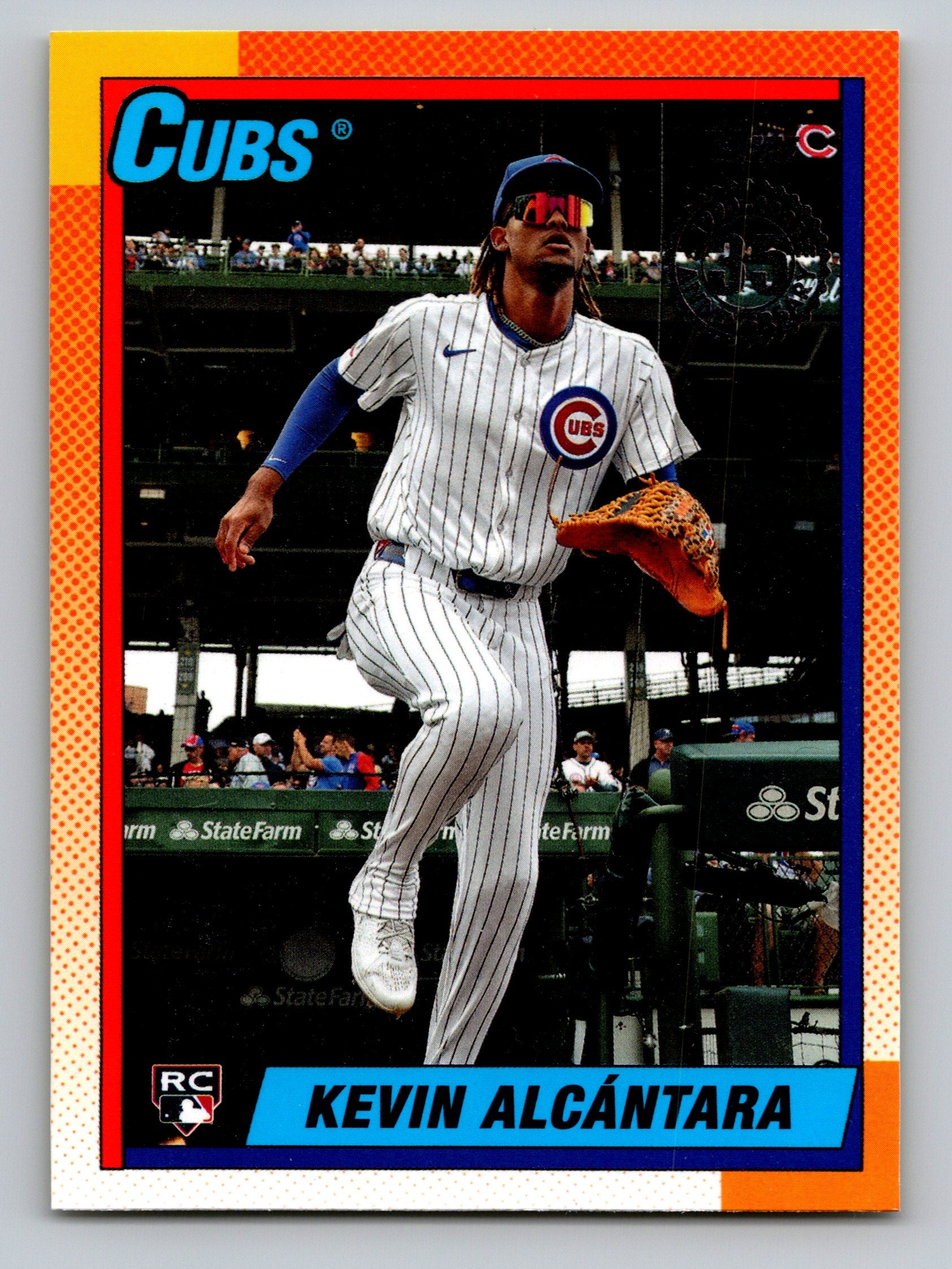 2025 Topps #90B2-42 Kevin Alcántara 1990 Topps Baseball