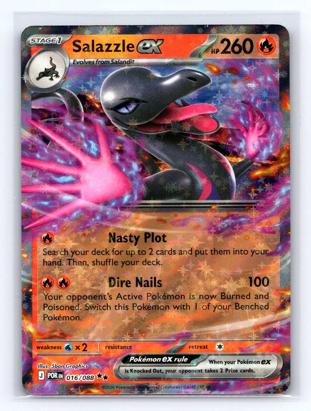 ME03: Perfect Order #016/088 Salazzle ex