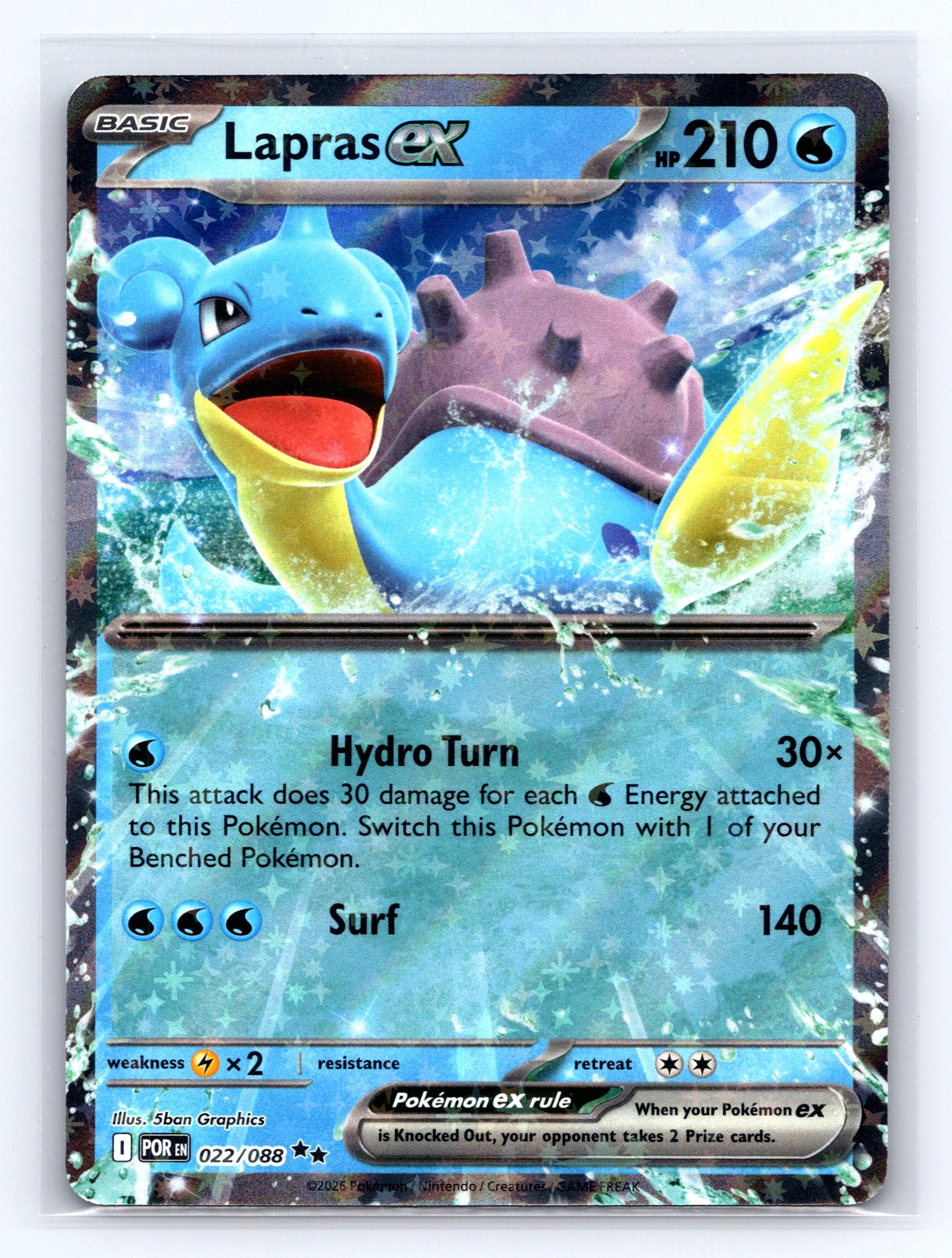 ME03: Perfect Order #022/088 Lapras ex