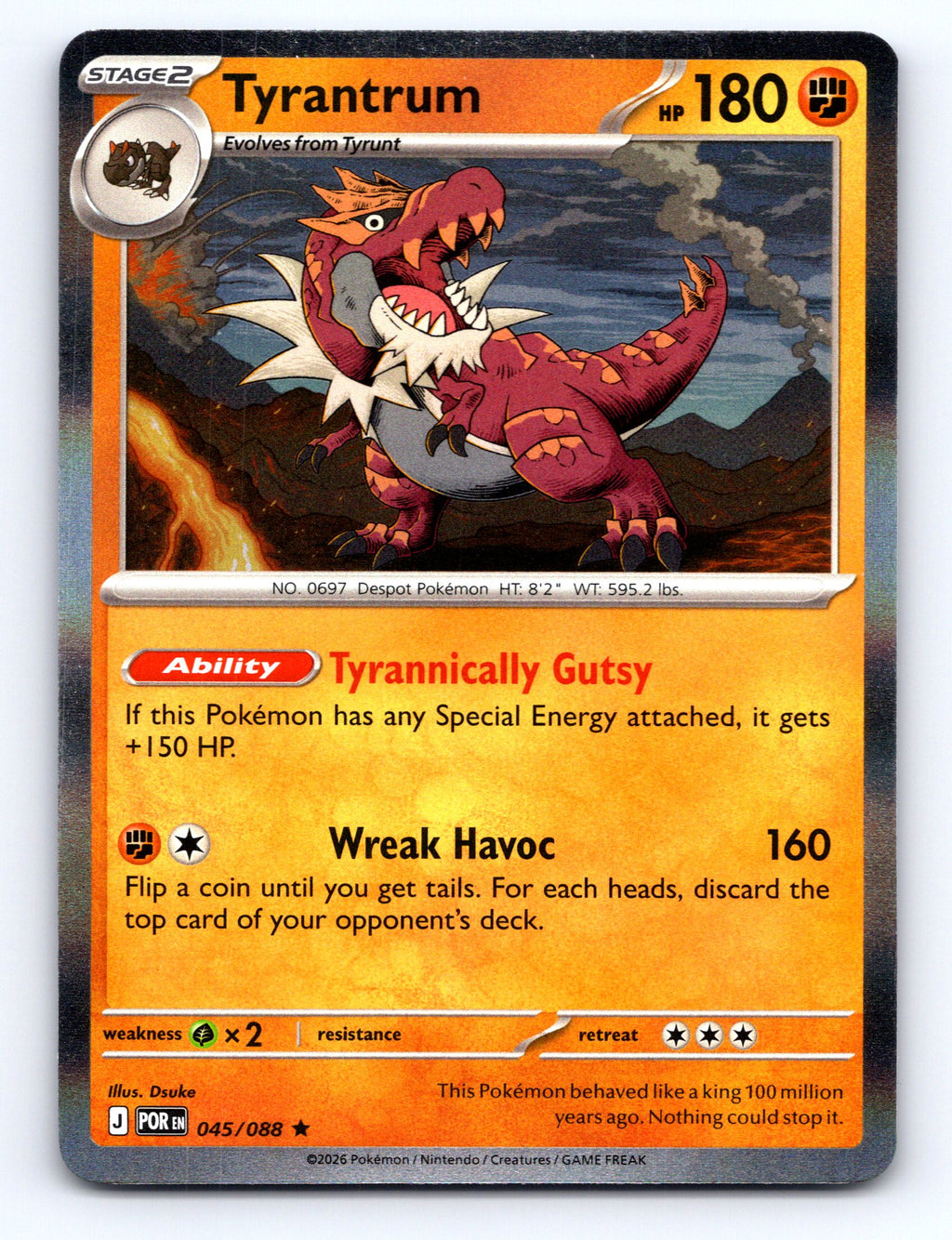 ME03: Perfect Order #045/088 Tyrantrum