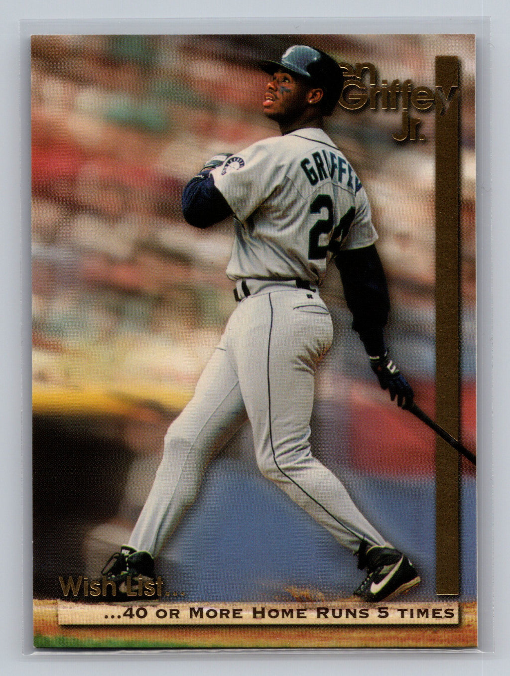 1995 Megacards Ken Griffey Jr. Wish List #24 Ken Griffey Jr.