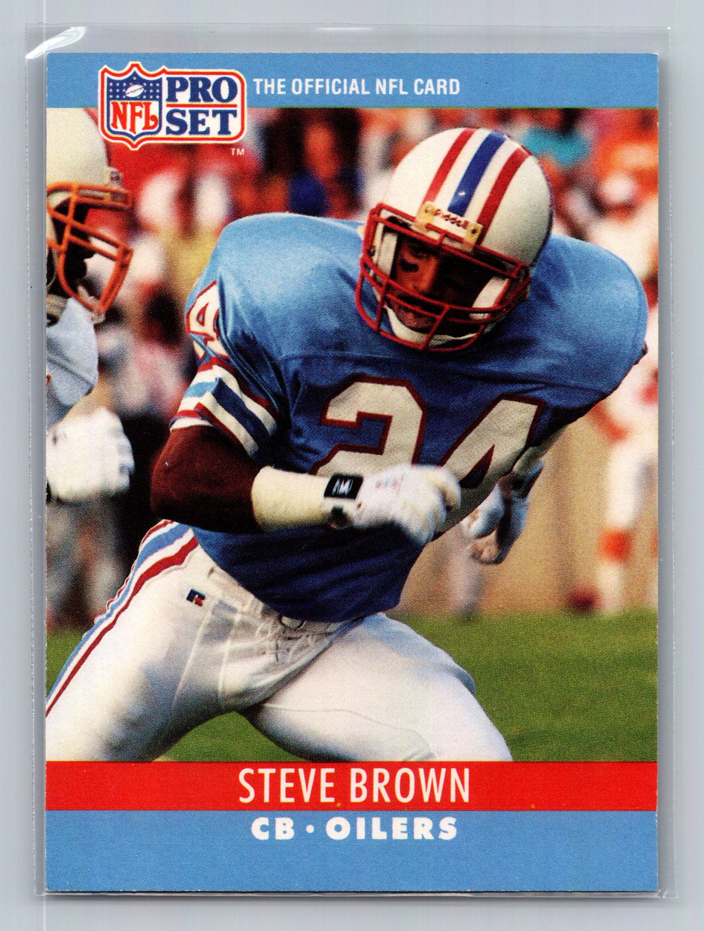 1990 Pro Set #117 Steve Brown