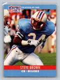 1990 Pro Set #117 Steve Brown