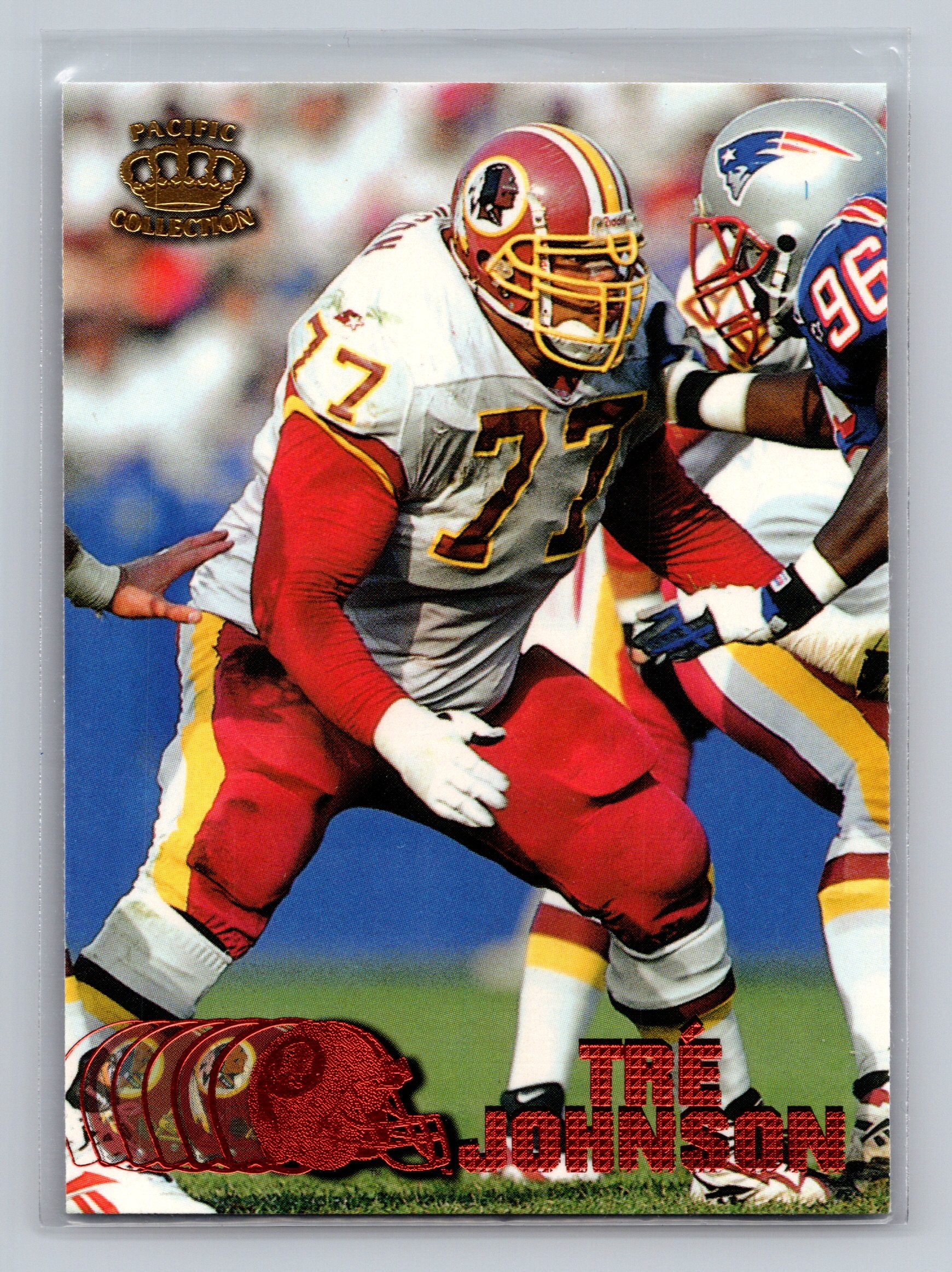 1997 Pacific Crown Collection #428 Rae Carruth Copper