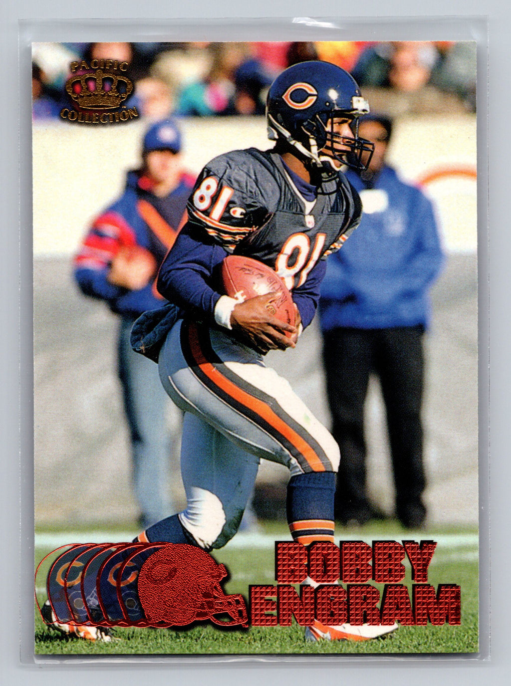 1997 Pacific Crown Collection #71 Bobby Engram Copper