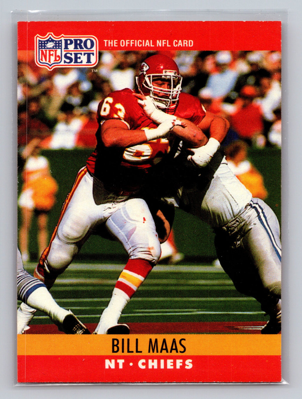 1990 Pro Set FACT Cincinnati #145 Bill Maas