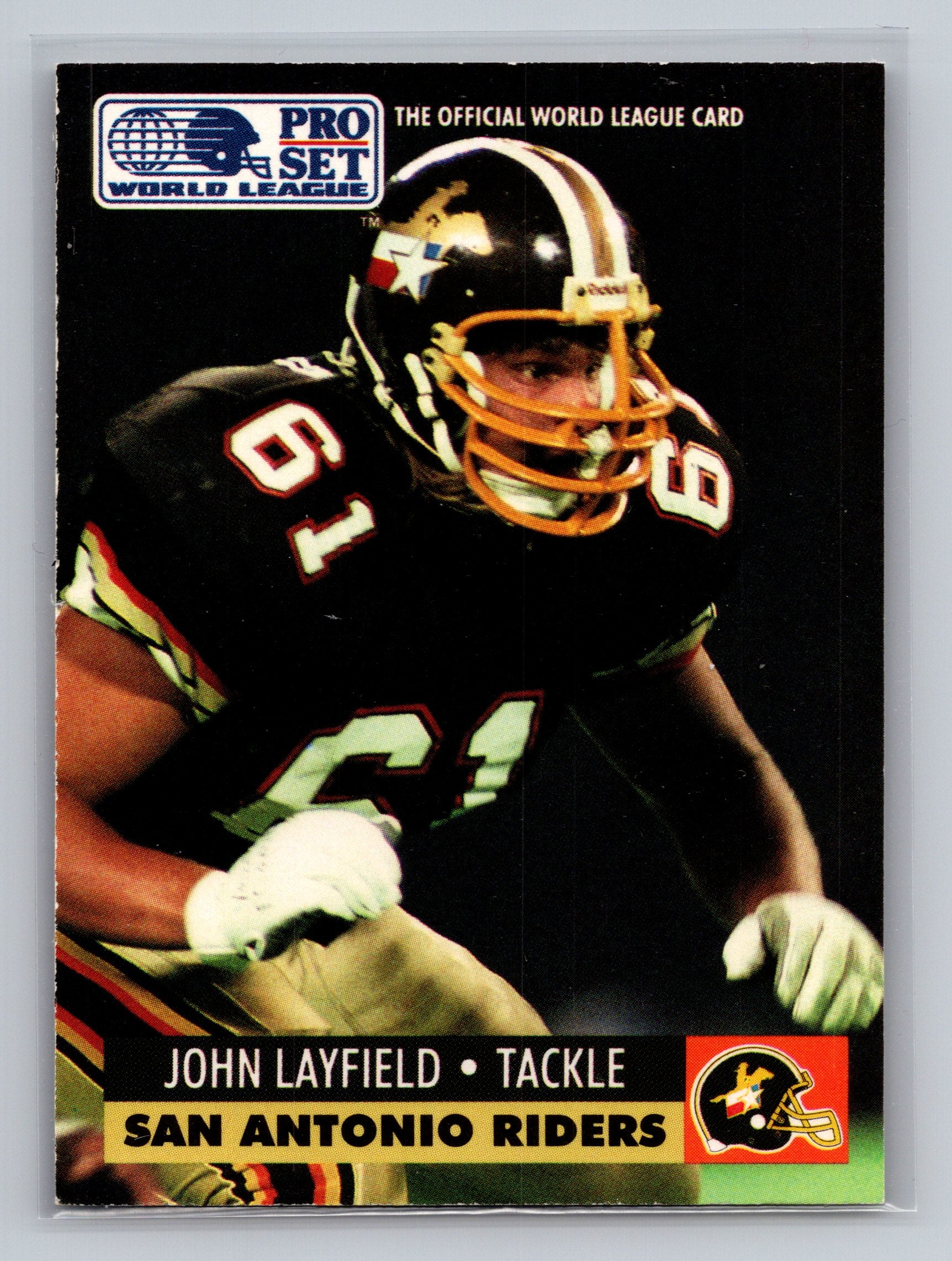 1991 Pro Set WLAF #146 John Layfield
