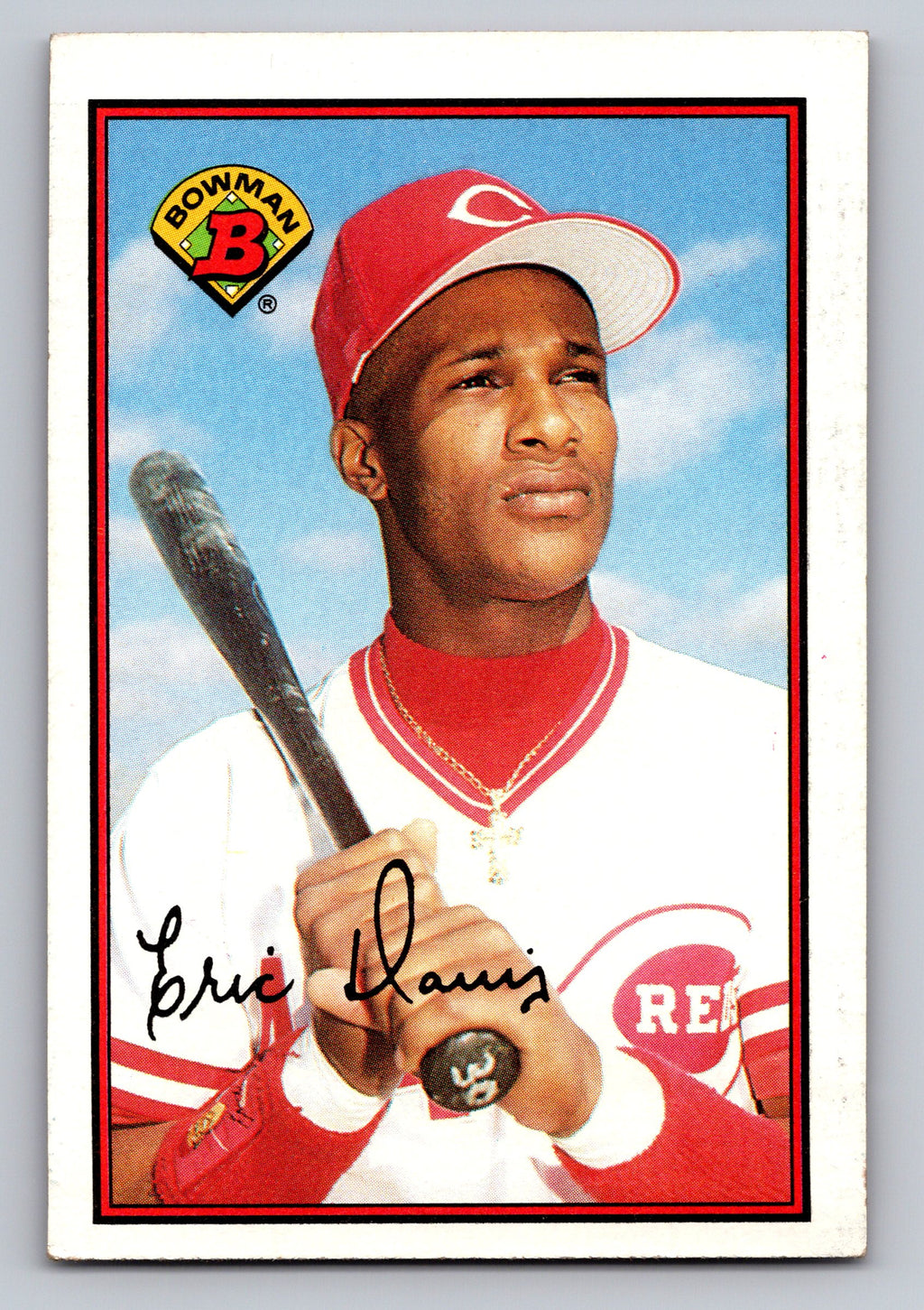 1989 Bowman #316 Eric Davis