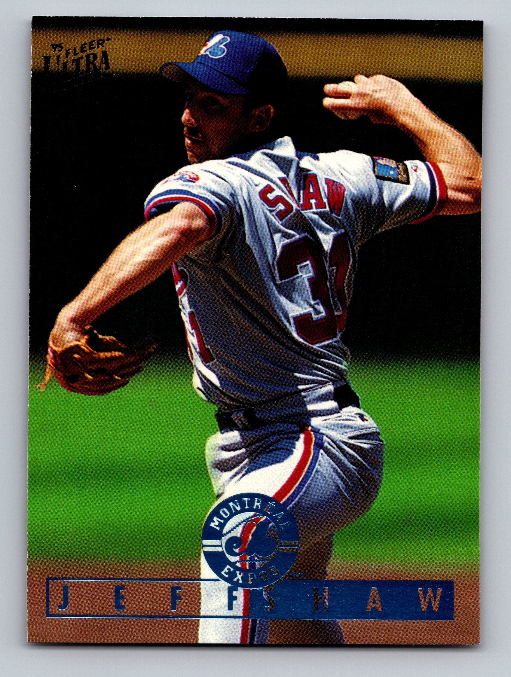 1995 Ultra #408 Jeff Shaw Gold Medallion