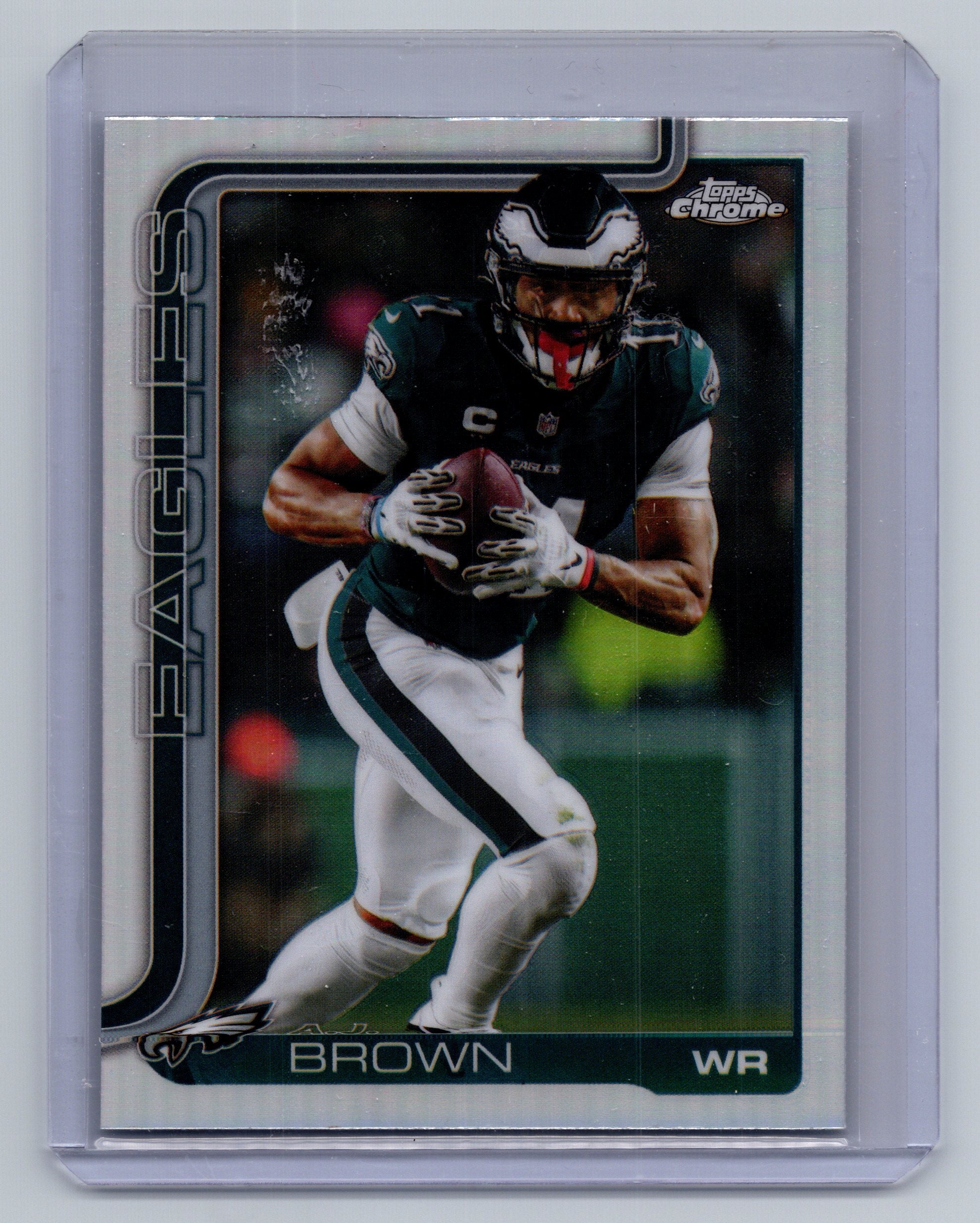 2025 Topps Chrome #243 A.J. Brown Refractor
