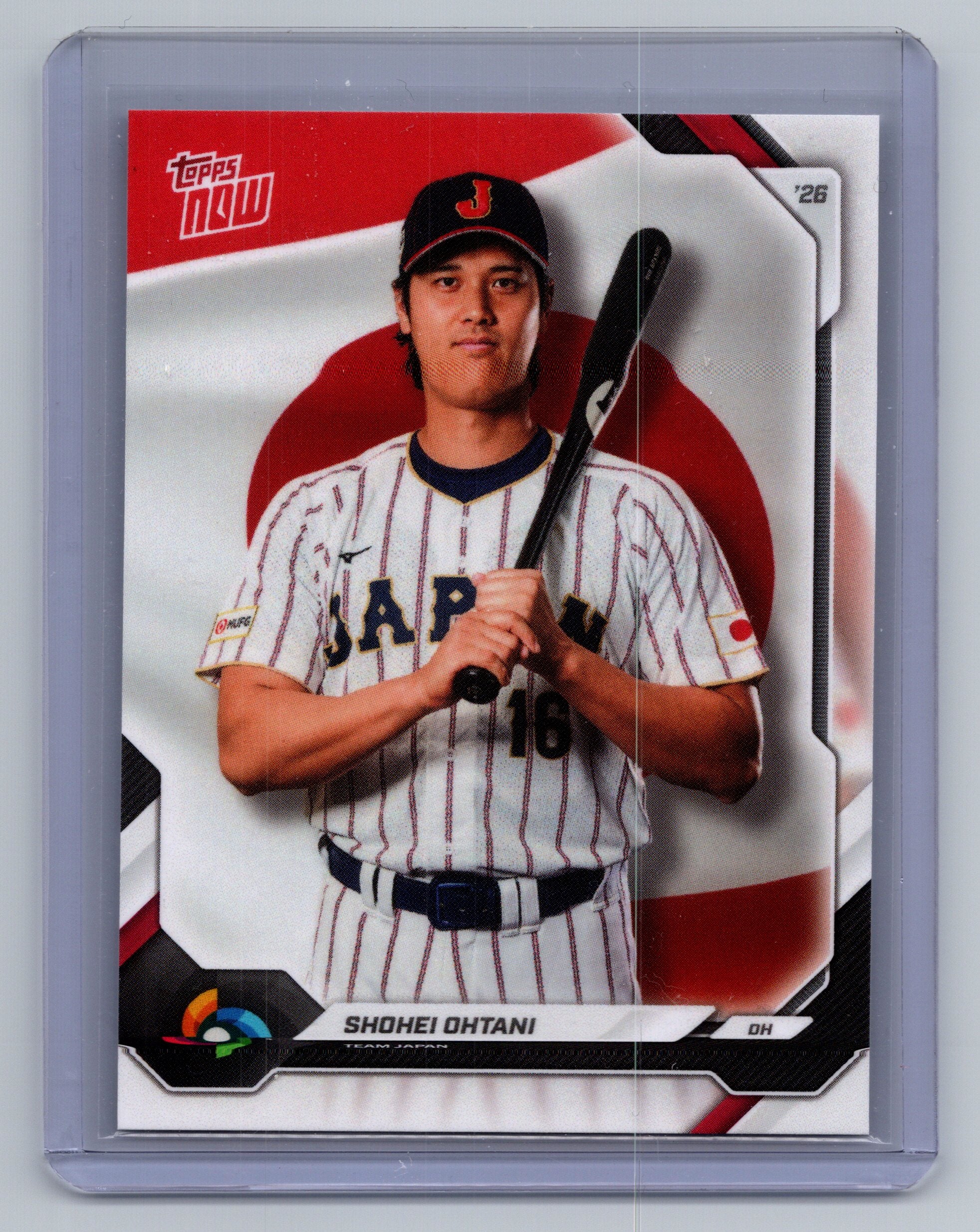 2026 Topps Now World Baseball Classic Team Japan #JP01 Shohei Ohtani