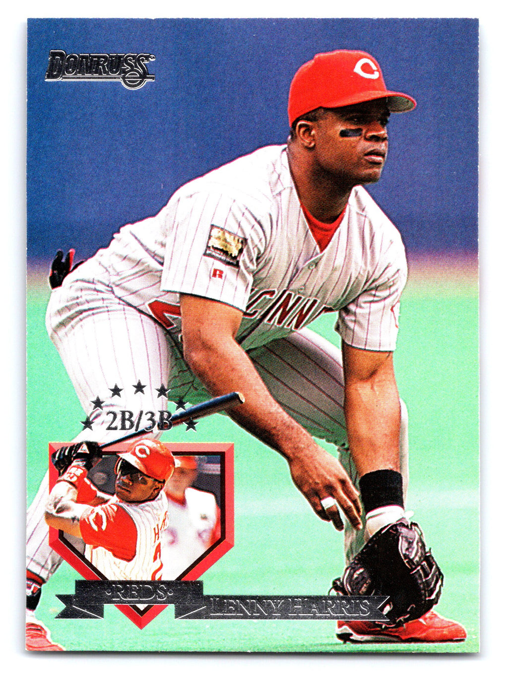 1995 Donruss #500 Lenny Harris