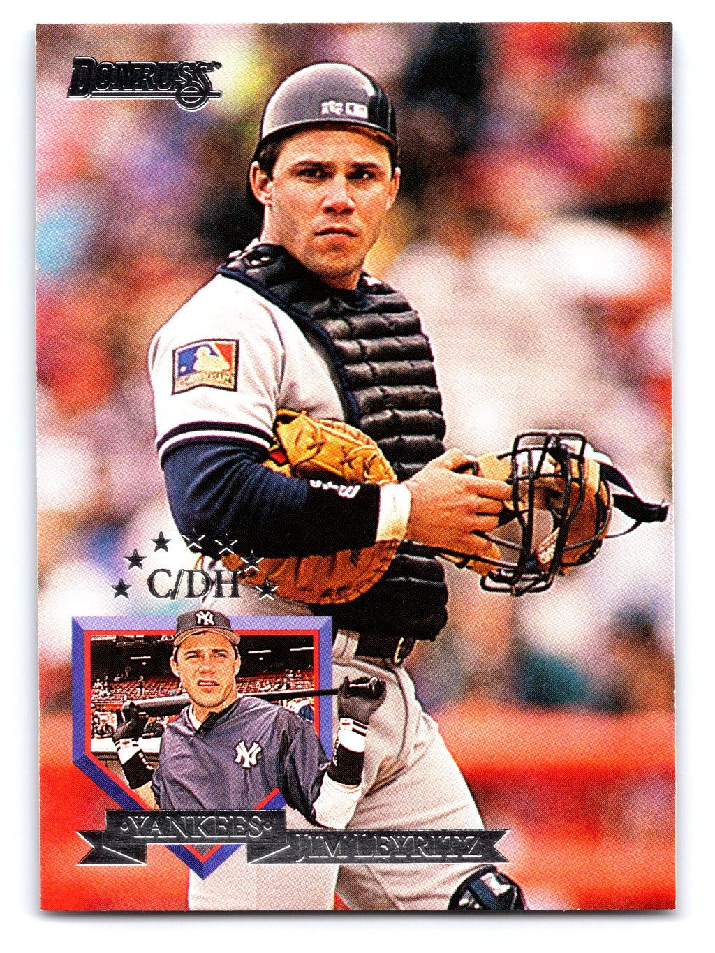 1995 Donruss #401 Jim Leyritz