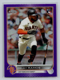 2022 Topps Chrome Update #USC2 Heliot Ramos Purple Refractor