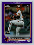 2022 Topps Chrome Update #USC105 Kyle Bradish Purple Refractor