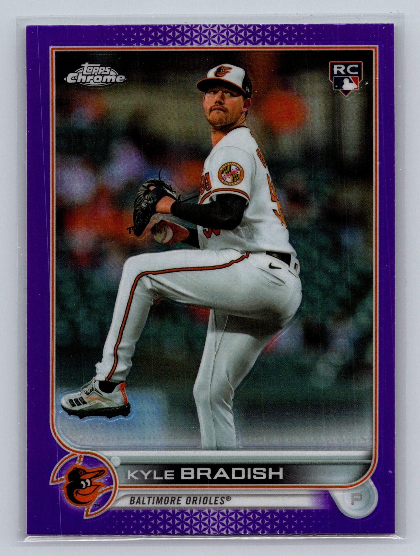 2022 Topps Chrome Update #USC105 Kyle Bradish Purple Refractor