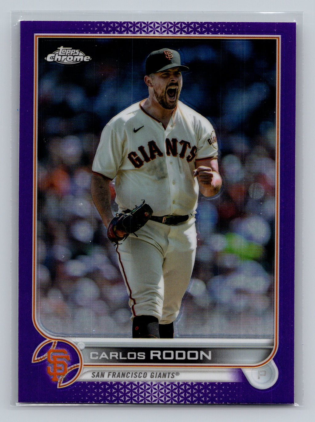 2022 Topps Chrome Update #USC141 Carlos Rodon Purple Refractor