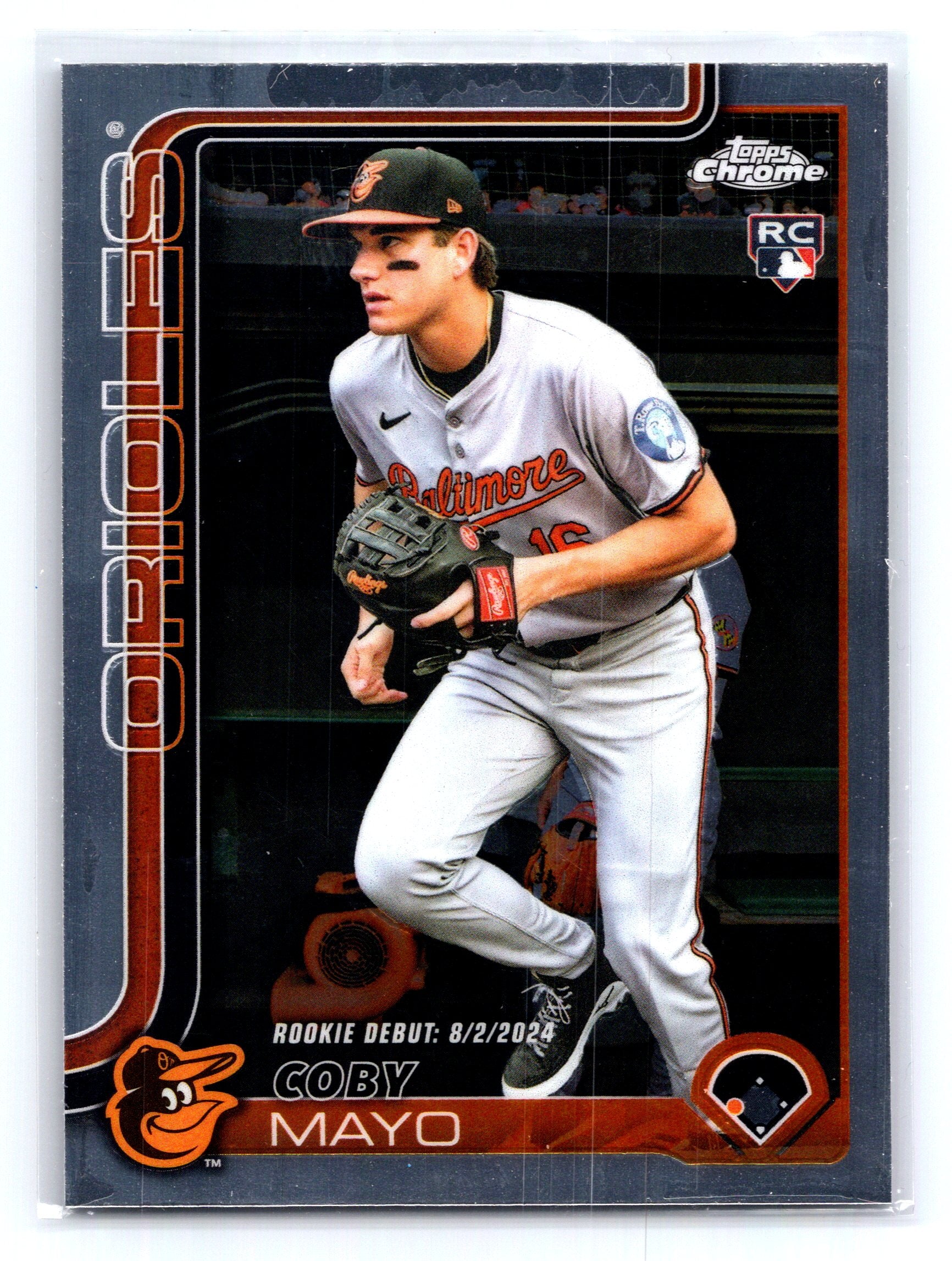 2025 Topps Chrome Update #USC94 Coby Mayo