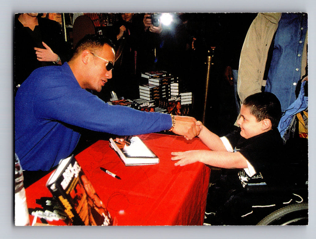 2000 Comic Images WWF Rock Solid #13 A Class Act