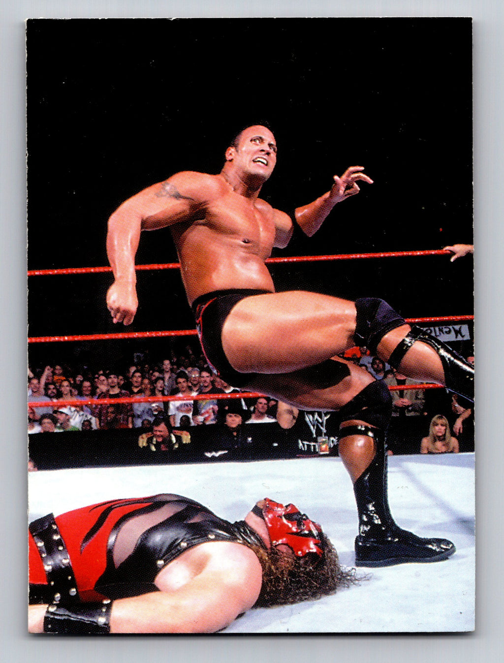 2000 Comic Images WWF Rock Solid #42 Some Pain For Kane