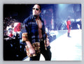 2000 Comic Images WWF Rock Solid #67 Checklist A/Rock on runway