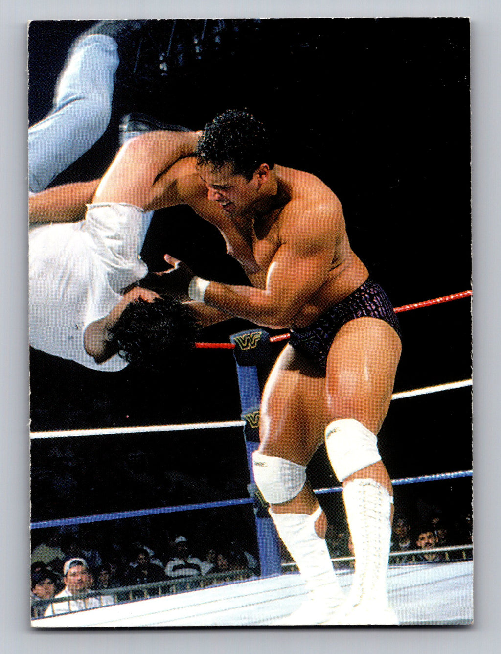 2000 Comic Images WWF Rock Solid #52 Rock vs. Brooklyn Brawler