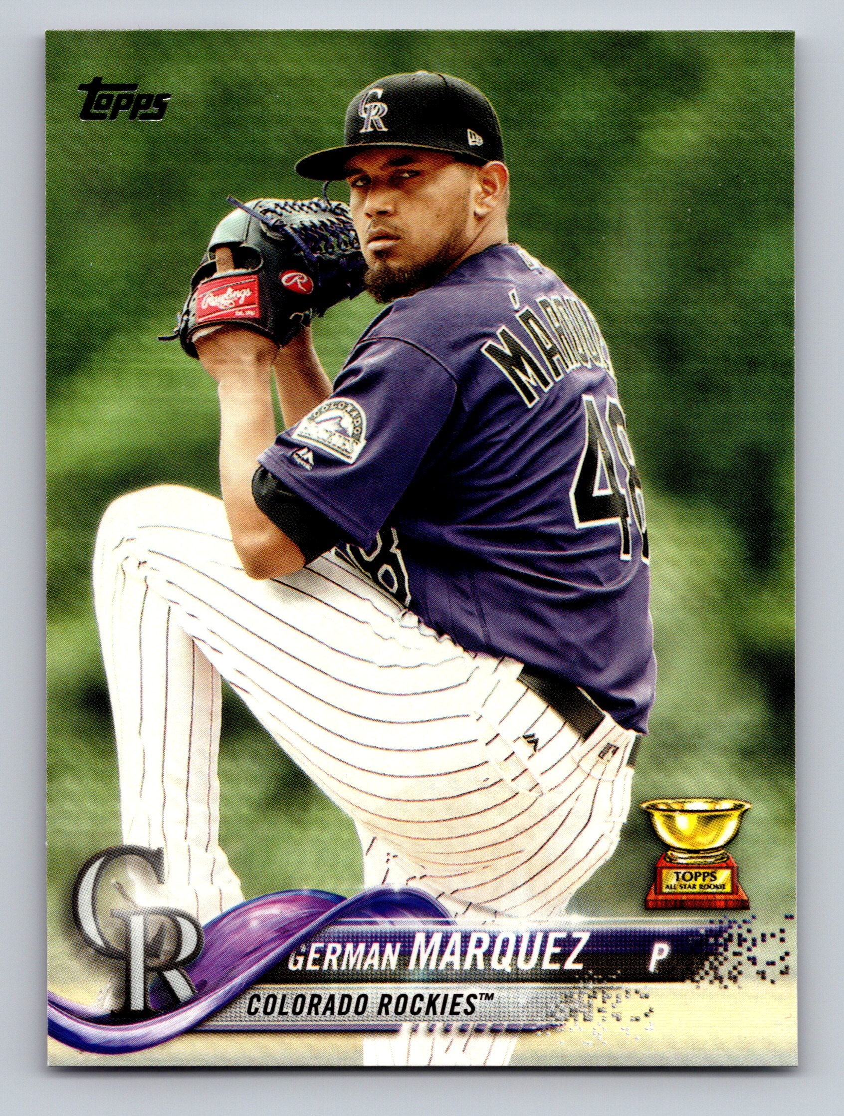 2018 Topps #534 German Marquez