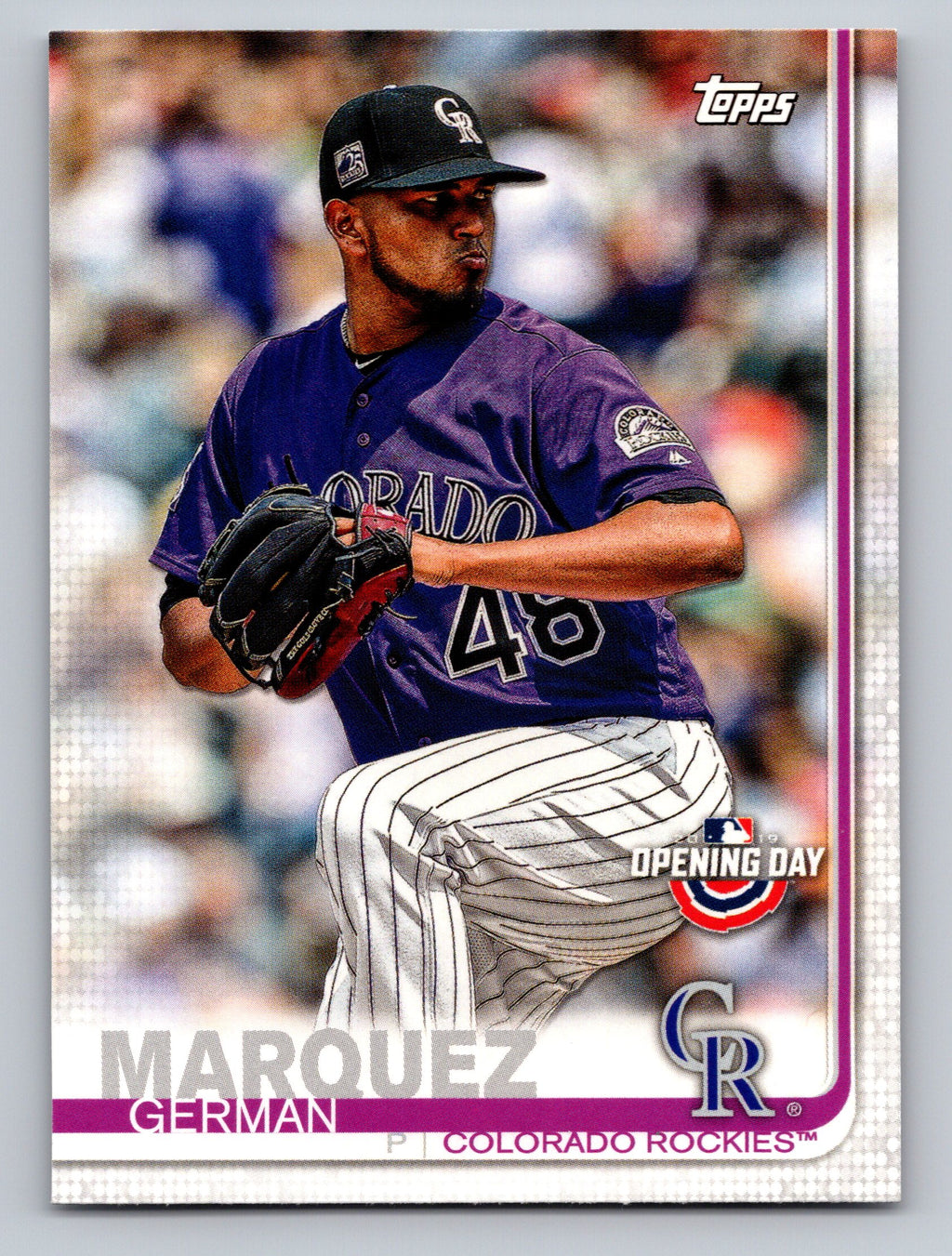 2019 Topps Opening Day #85 German Marquez