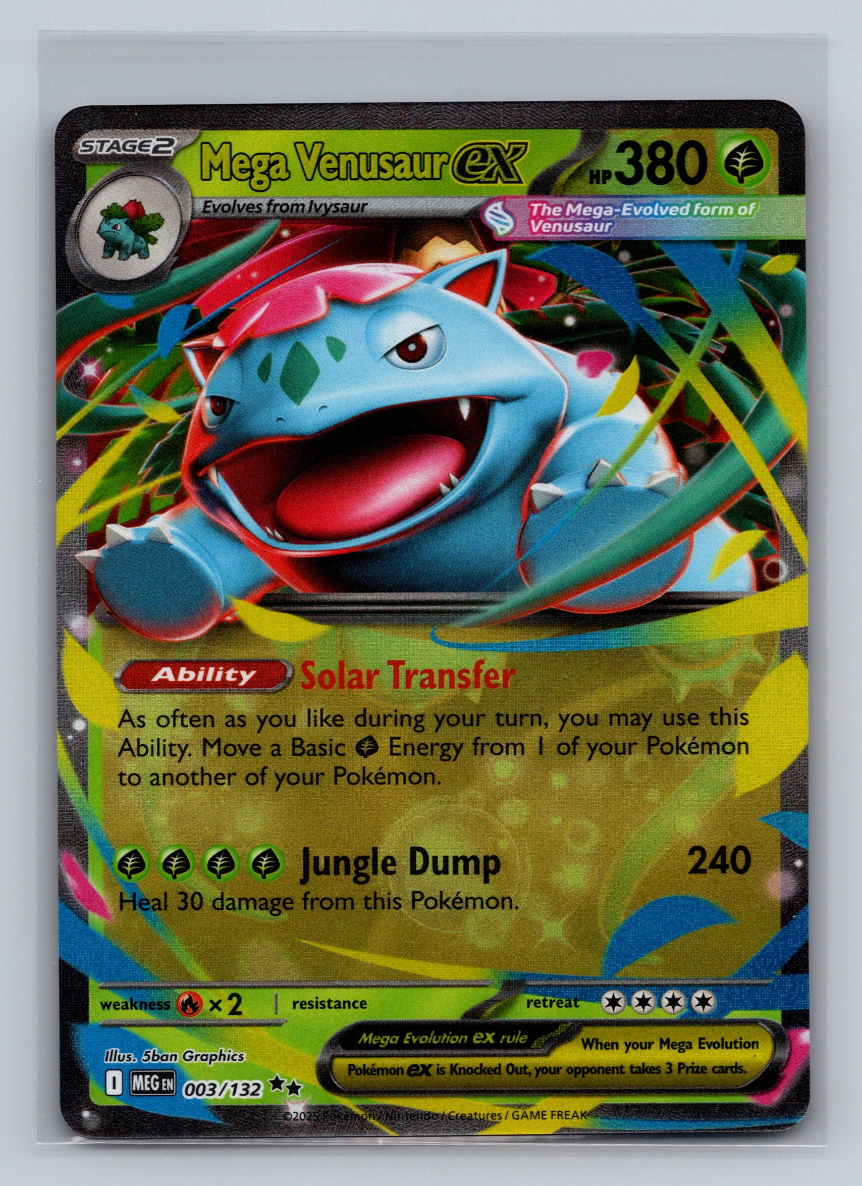 ME01: Mega Evolution #003/132 Mega Venusaur ex
