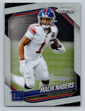 2025 Panini Prizm #206 Malik Nabers Silver