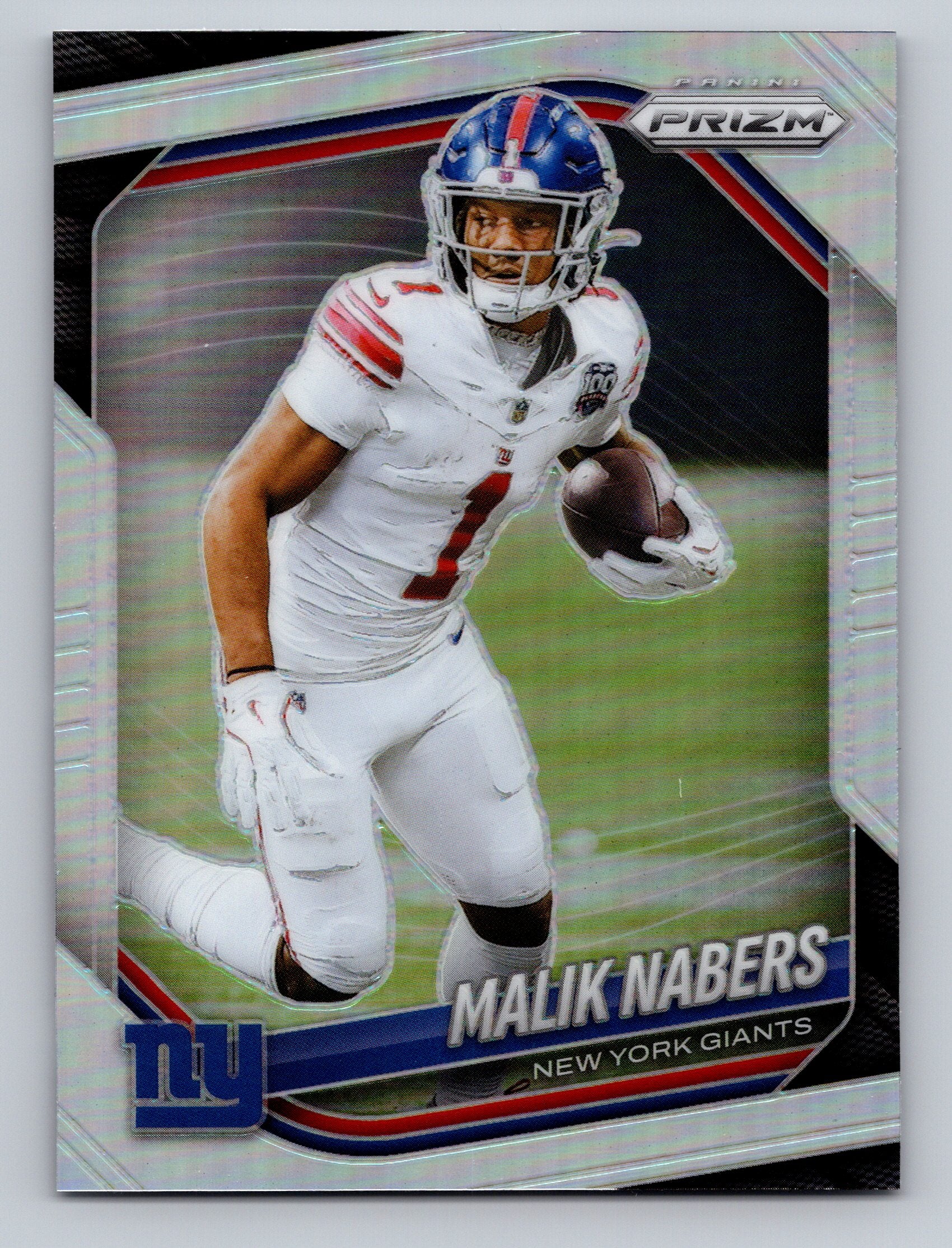 2025 Panini Prizm #206 Malik Nabers Silver