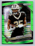 2025 Panini Prizm #191 Kendre Miller Neon Green Pulsar