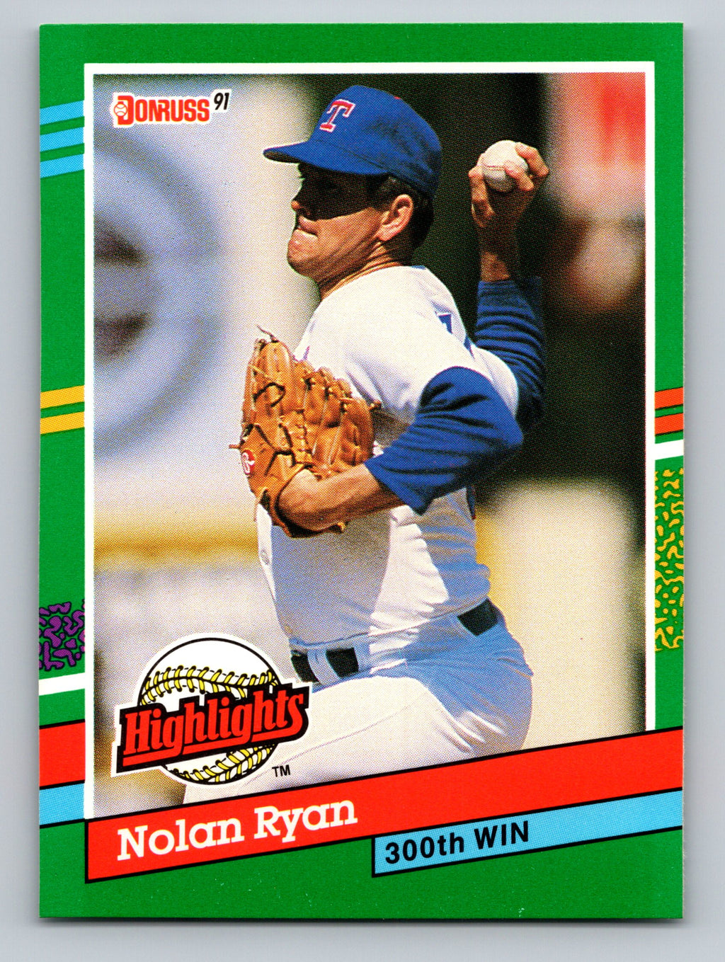 1991 Donruss #BC-15 Nolan Ryan Bonus Cards