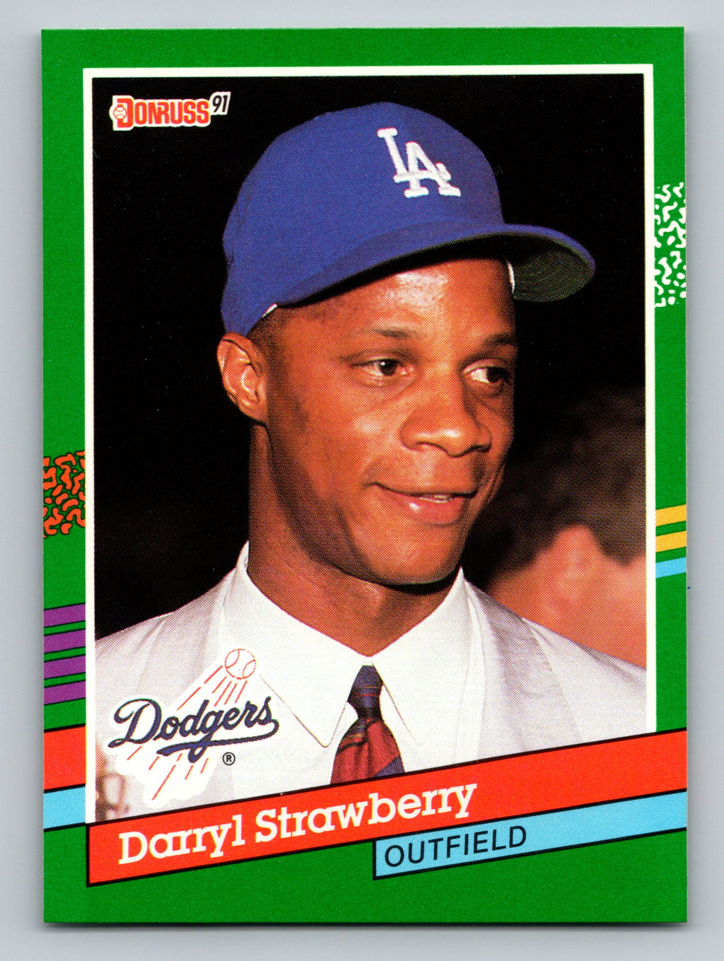1991 Donruss #696 Darryl Strawberry