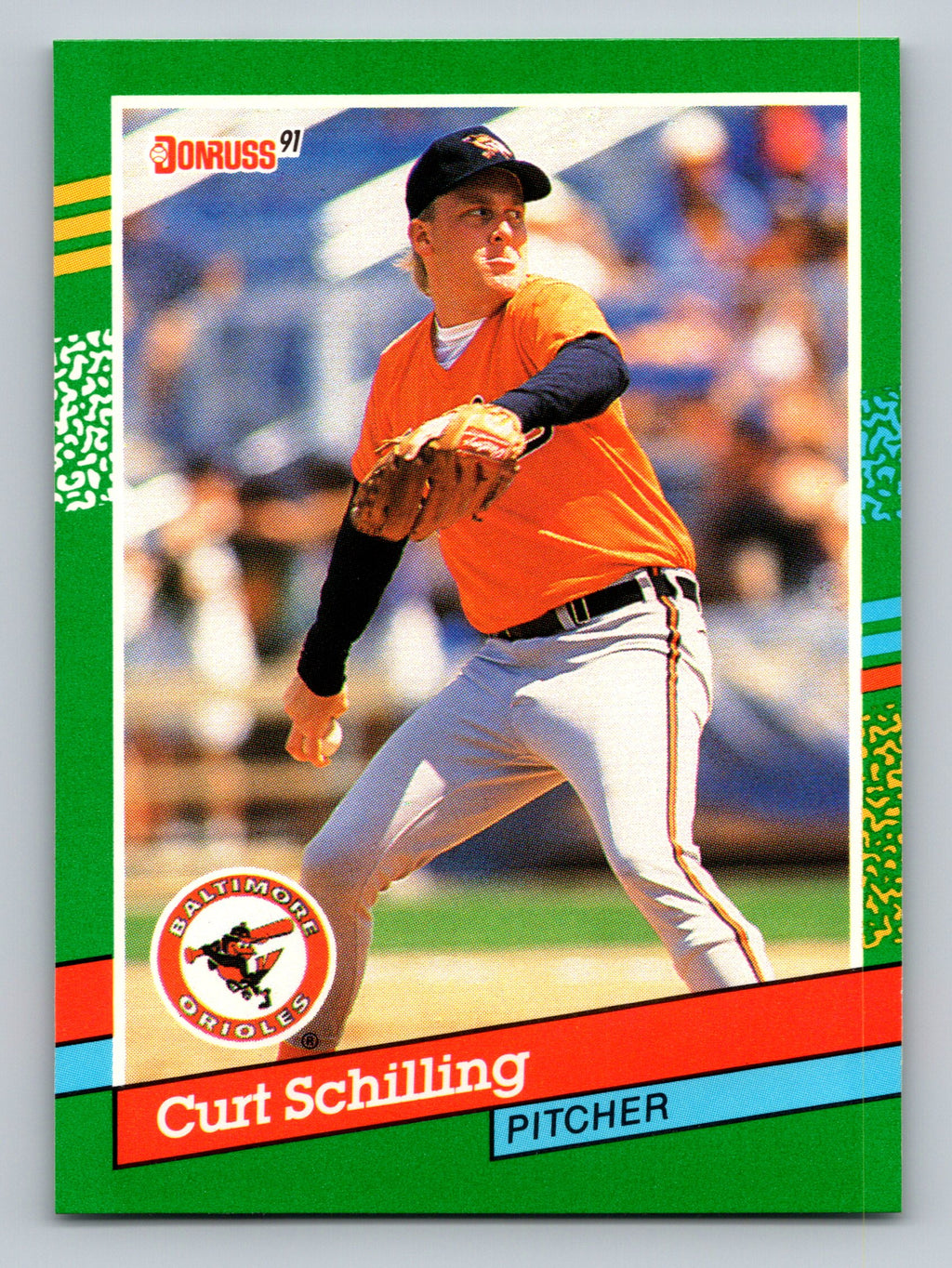1991 Donruss #556 Curt Schilling