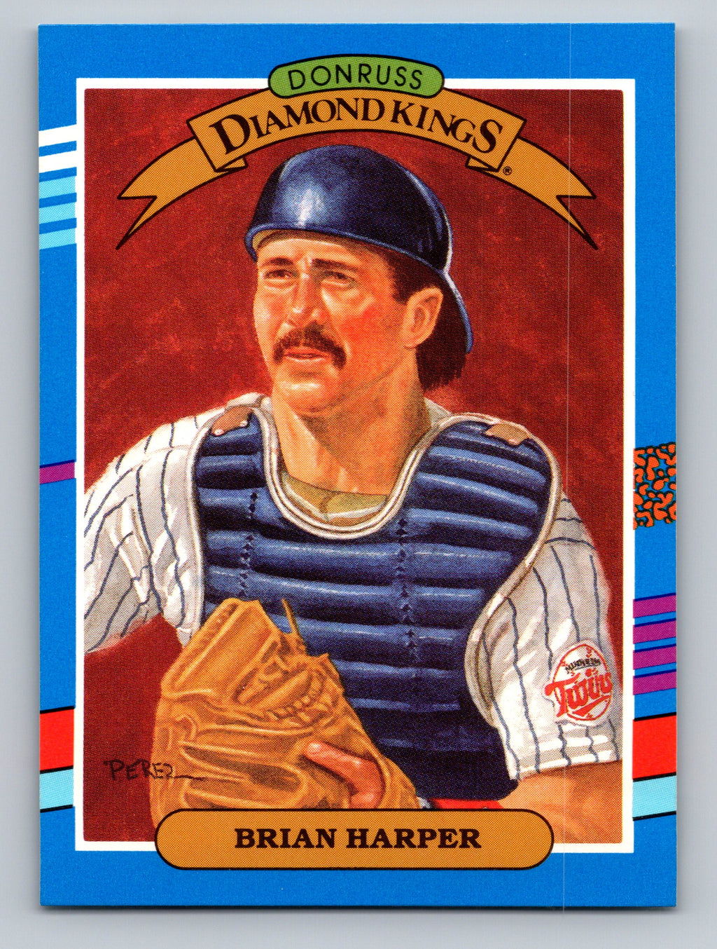 1991 Donruss #22 Brian Harper Super Diamond Kings