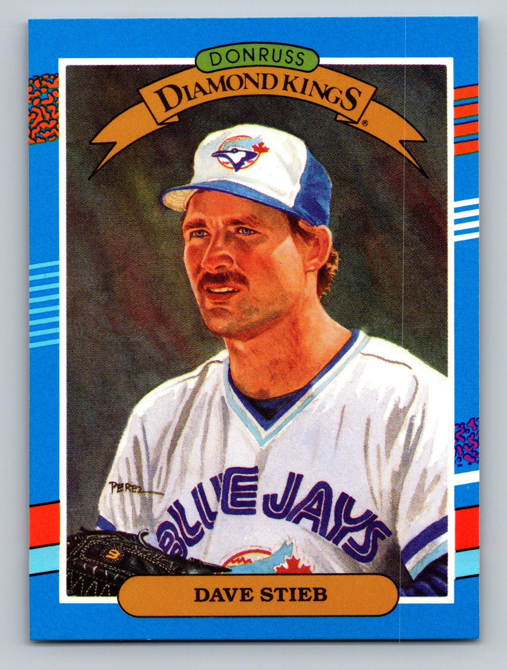 1991 Donruss #1 Dave Stieb Super Diamond Kings
