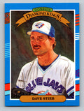 1991 Donruss #1 Dave Stieb Super Diamond Kings