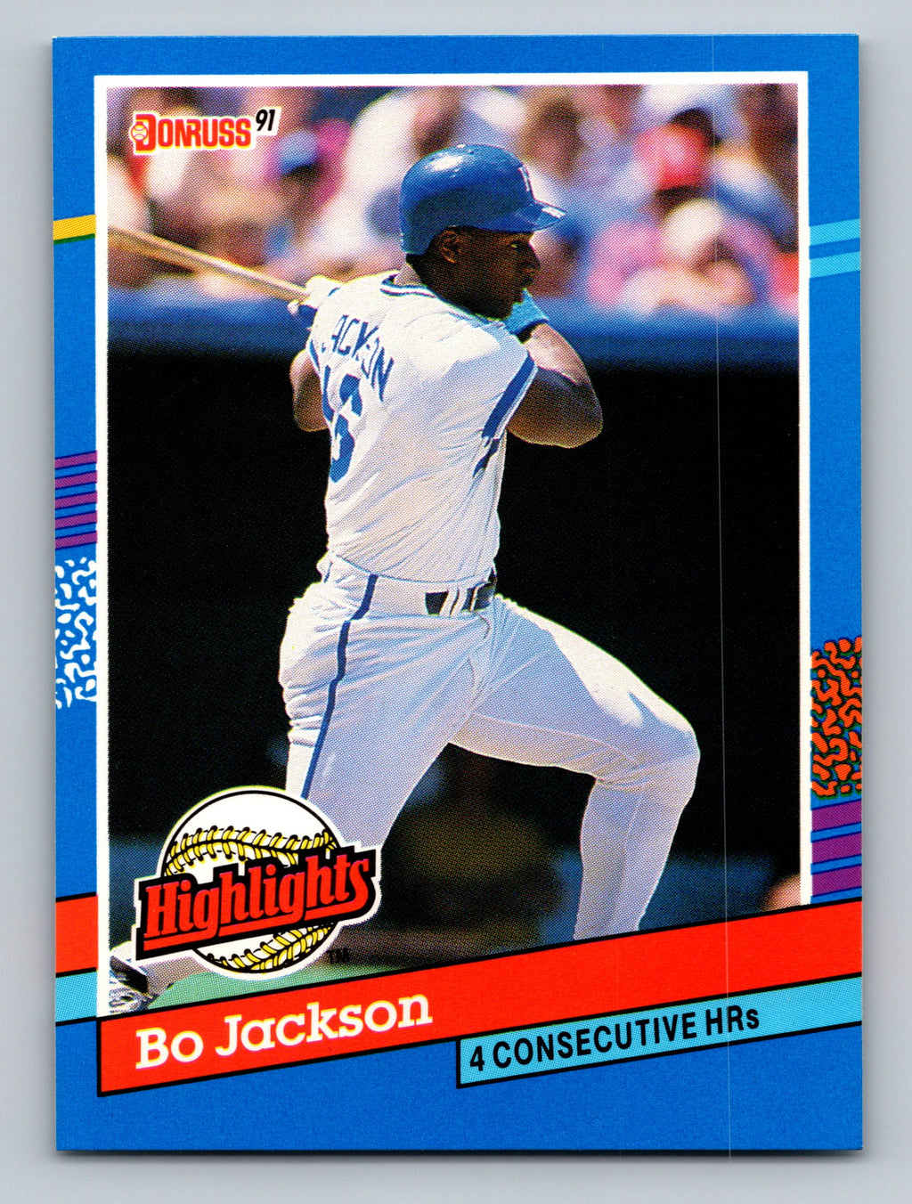 1991 Donruss #BC-10b Bo Jackson Bonus Cards