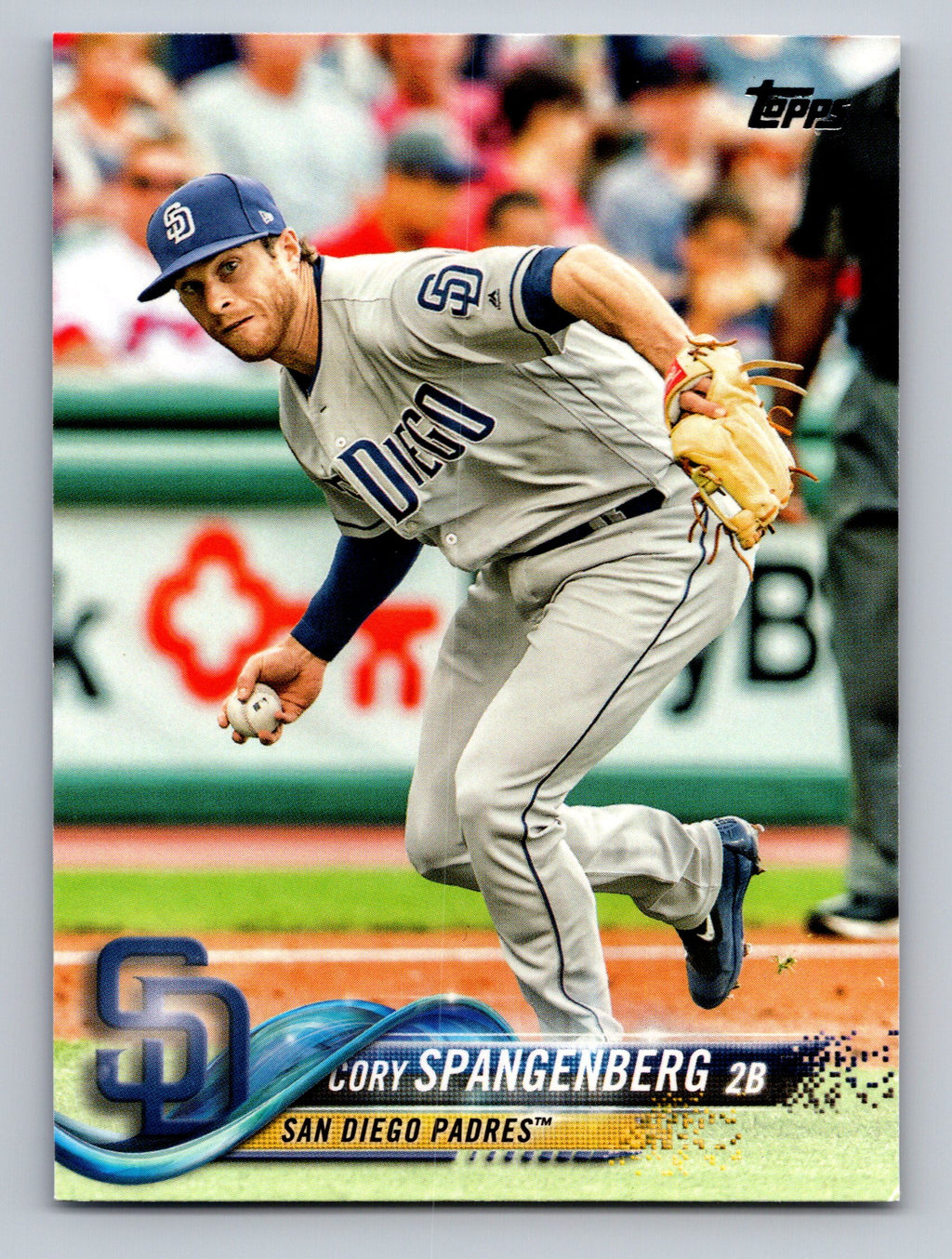 2018 Topps #463 Cory Spangenberg