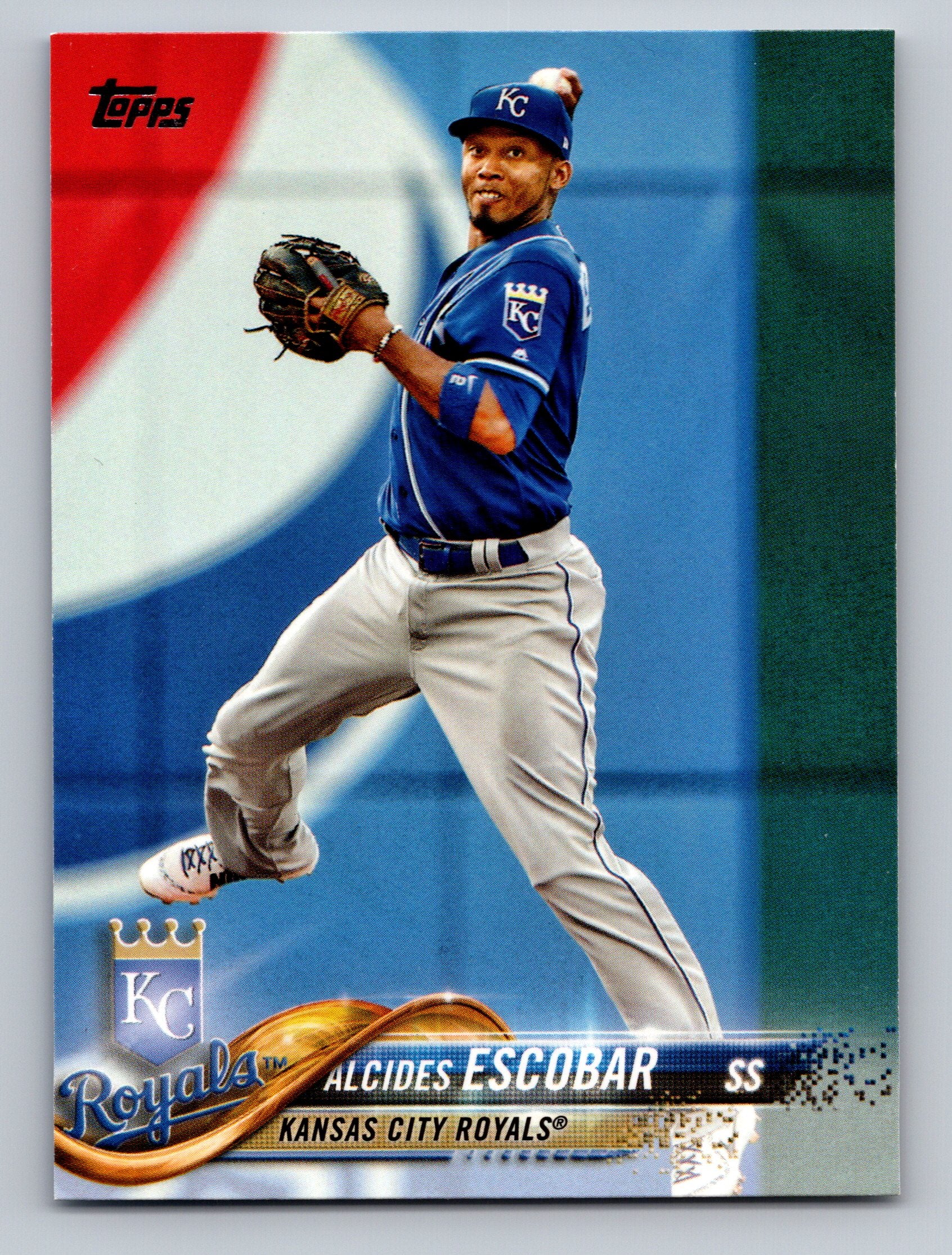 2018 Topps #630 Alcides Escobar