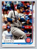 2019 Topps #596 Anthony Rizzo 582 Montgomery