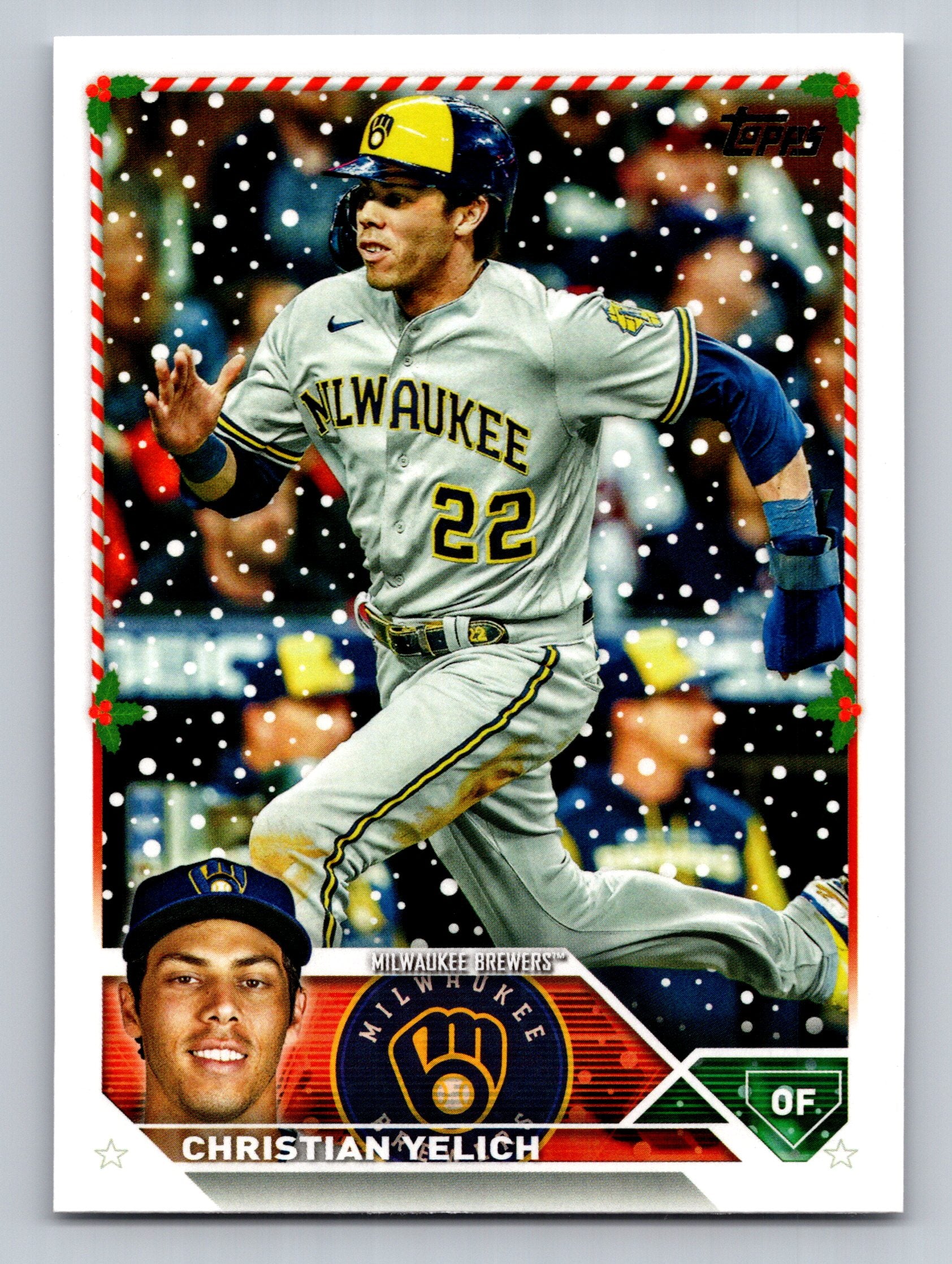 2023 Topps Holiday #H164 Christian Yelich