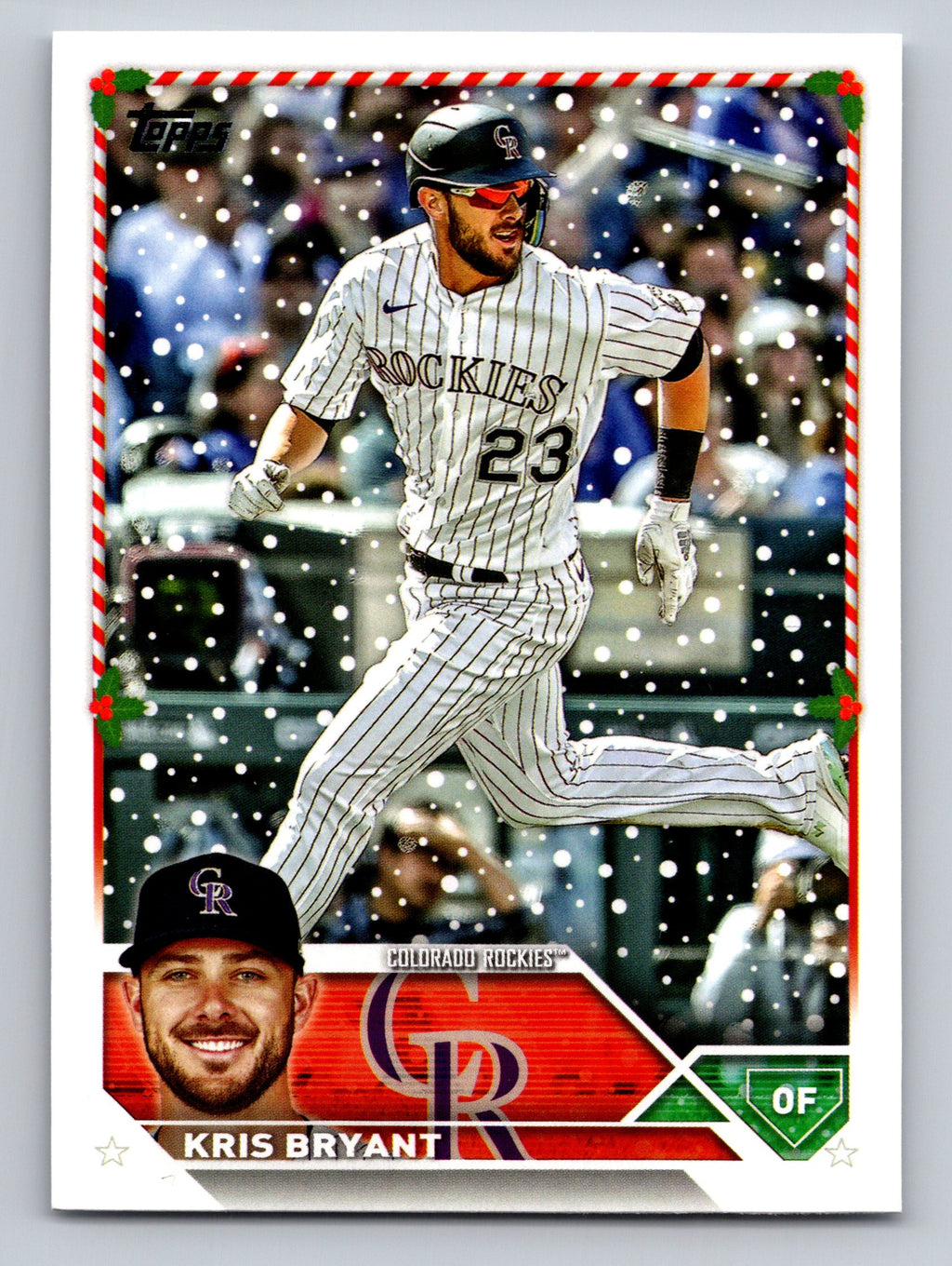 2023 Topps Holiday #H127 Kris Bryant