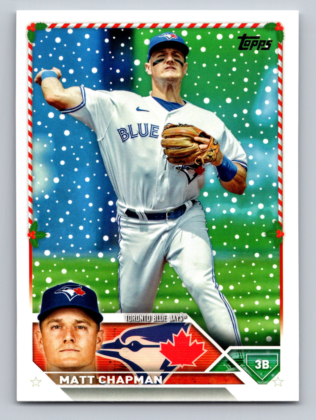 2023 Topps Holiday #H82 Matt Chapman