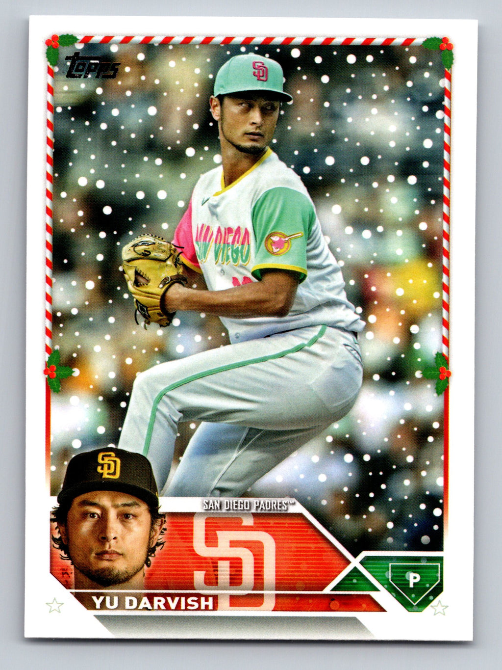 2023 Topps Holiday #H66 Yu Darvish