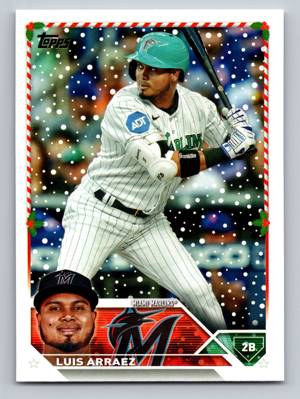 2023 Topps Holiday #H100 Luis Arraez