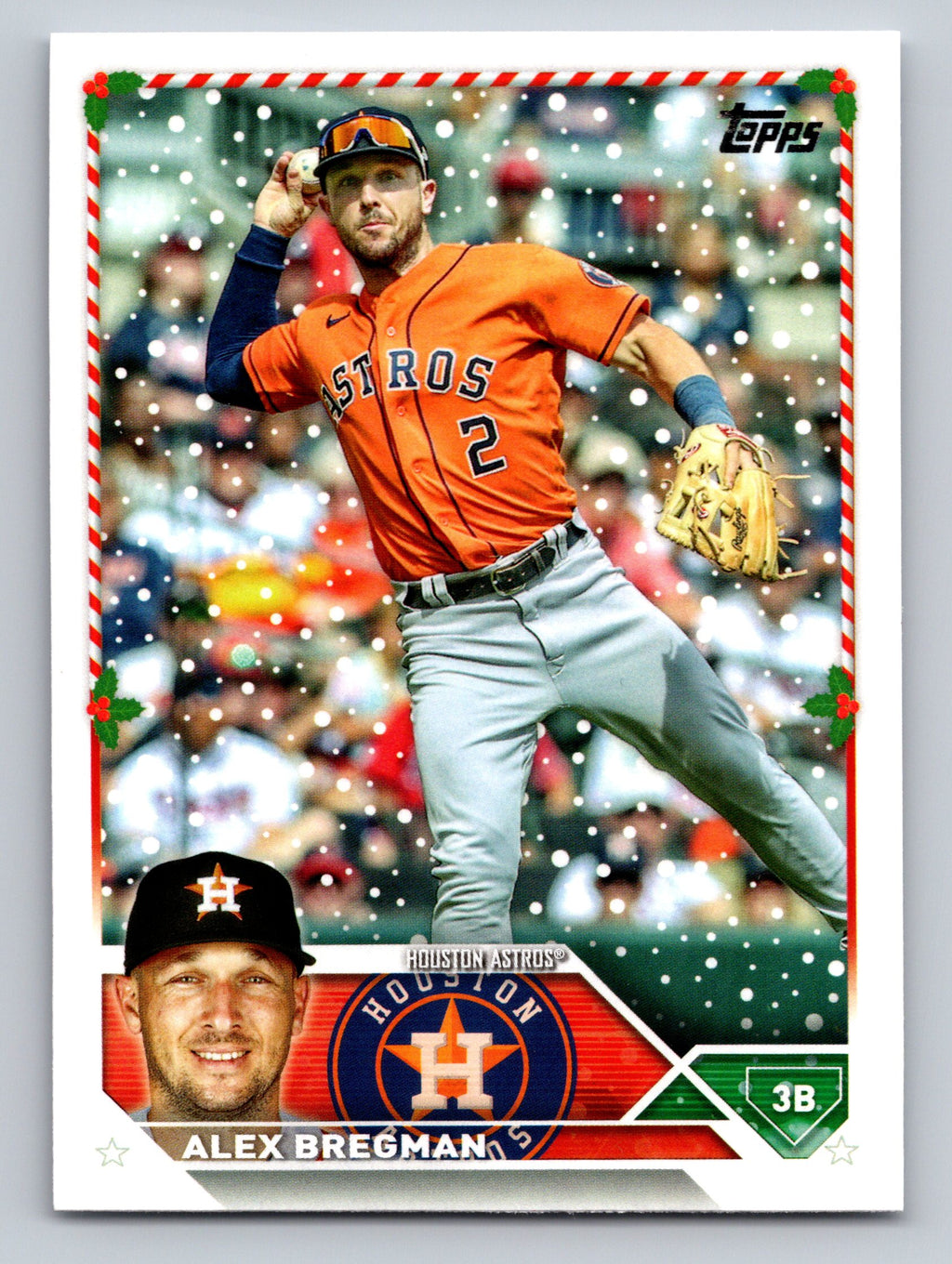 2023 Topps Holiday #H60 Alex Bregman
